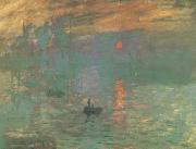 Claude Monet Impression Sunrise (mk09) Norge oil painting reproduction